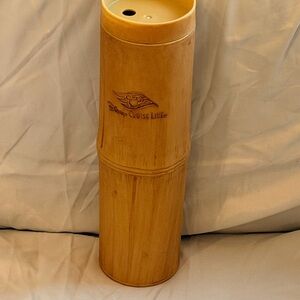 Disney Cruise Line 22 OZ Lookout Cay Bamboo Tumbler - Light Wood Tone